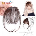 China Human Hair Front Fringe Clip in Hair Extension Manufactory